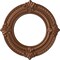 Ekena Millwork Benson Ceiling Medallion (Fits Canopies up to 6 1/8"), 11 1/8"OD x 6 1/8"ID x 5/8"P, Polished Copper CM11BNPOS - alternate 1